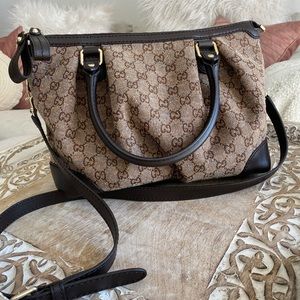 Gucci Canvas Sukey Bag
